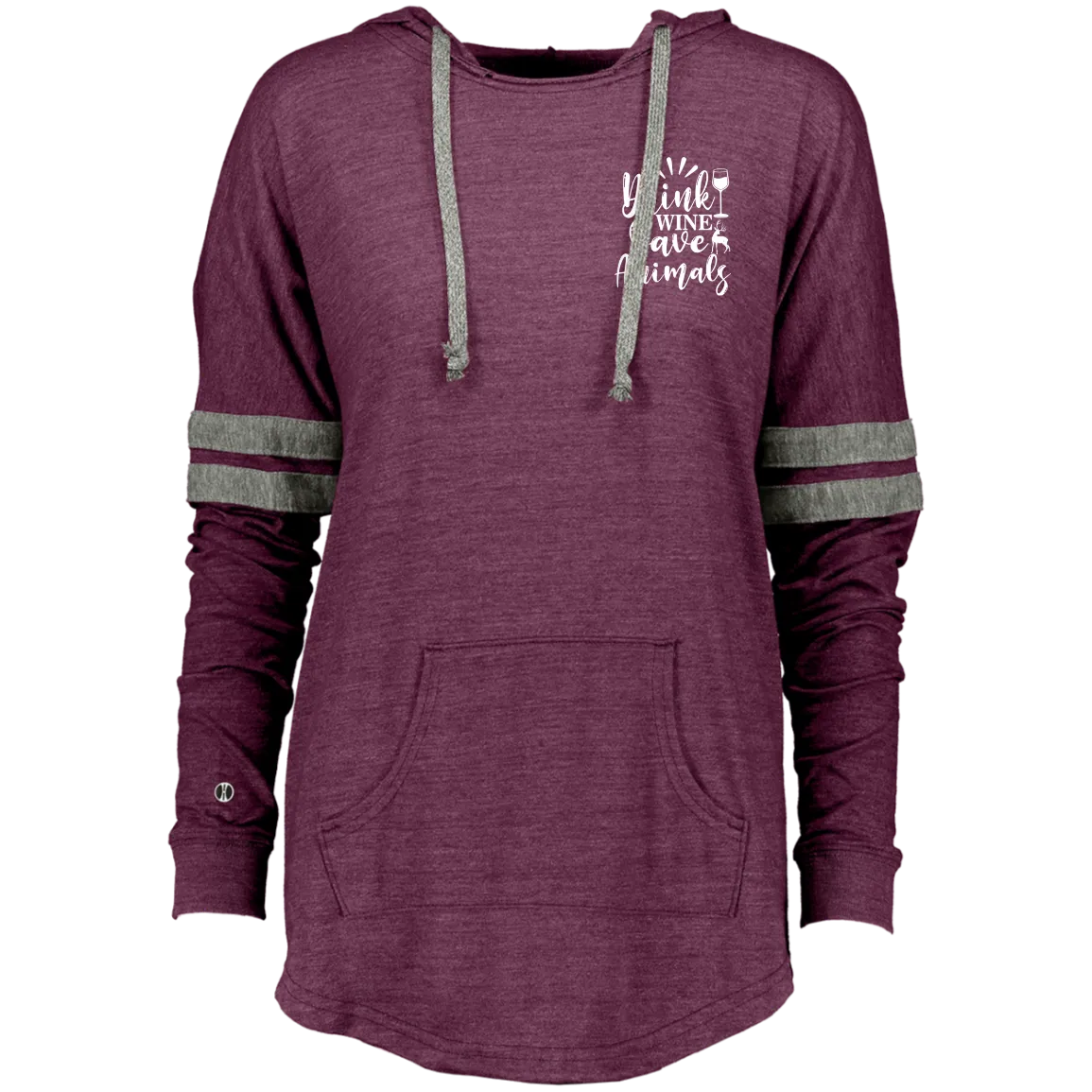 Ladies Hooded Low Key Pullover