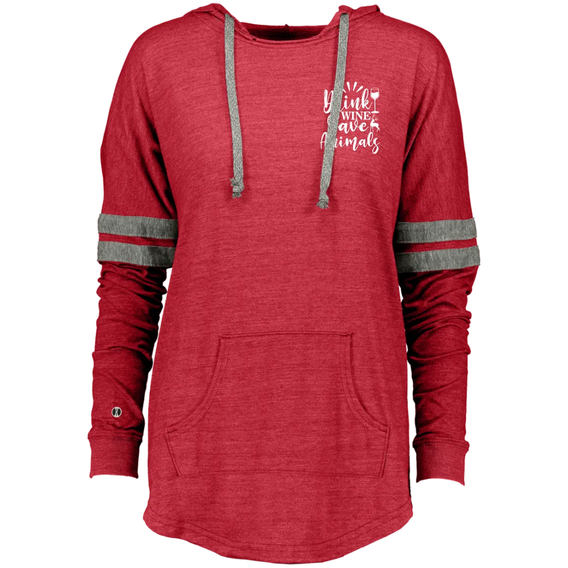 Ladies Hooded Low Key Pullover
