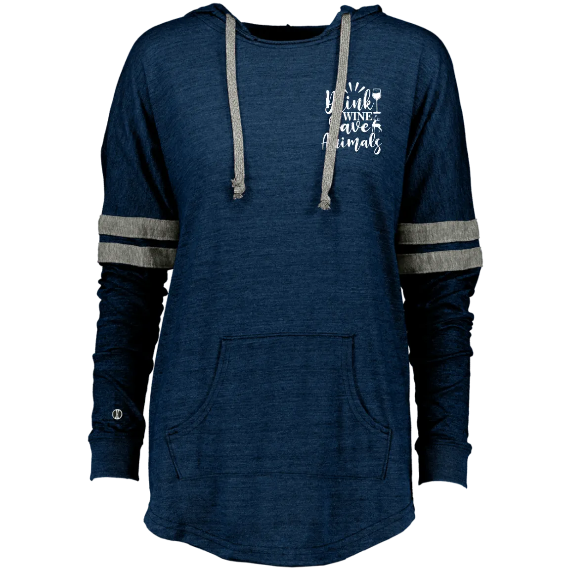 Ladies Hooded Low Key Pullover