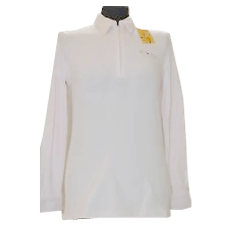 Ladies Long Sleeve Polo BLONDY by Animo Italia (Clearance)