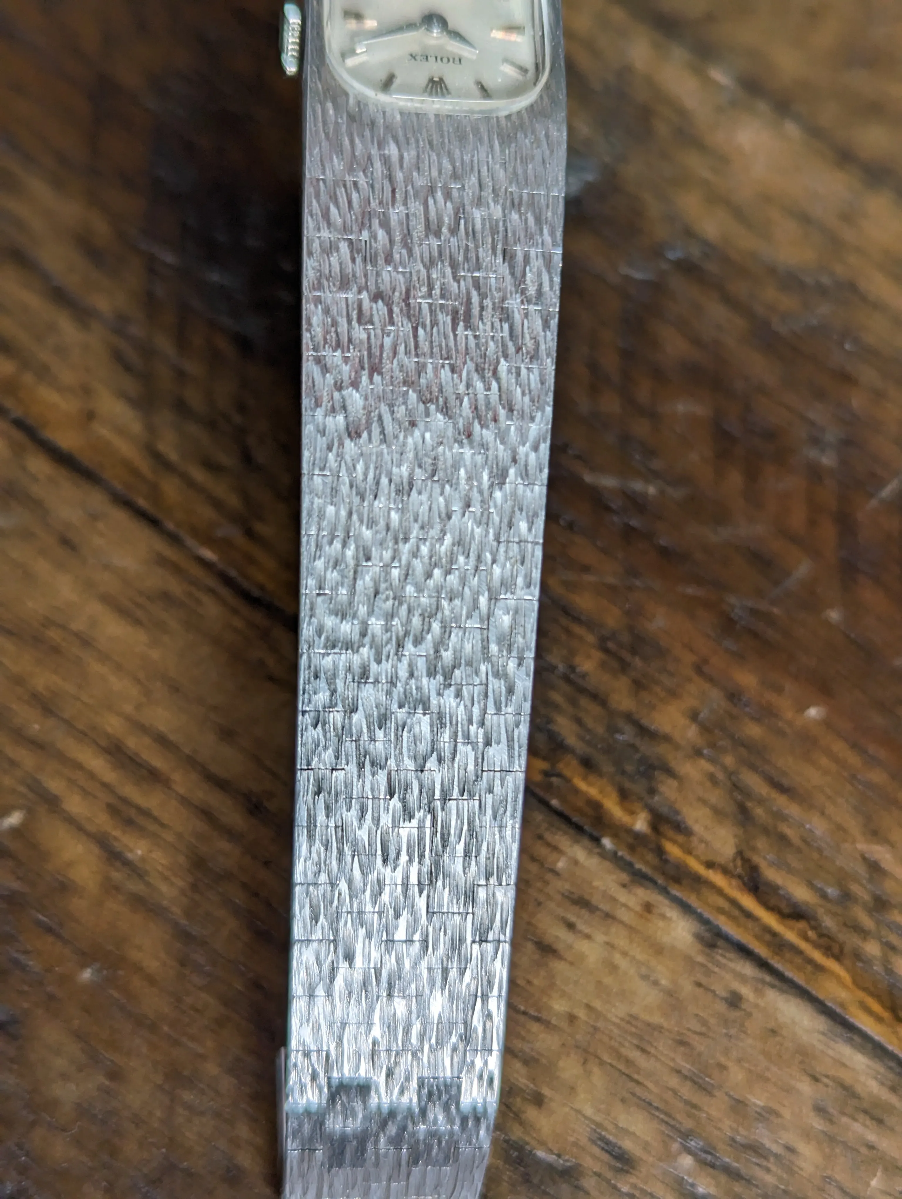 Ladies Rolex 18kt white gold