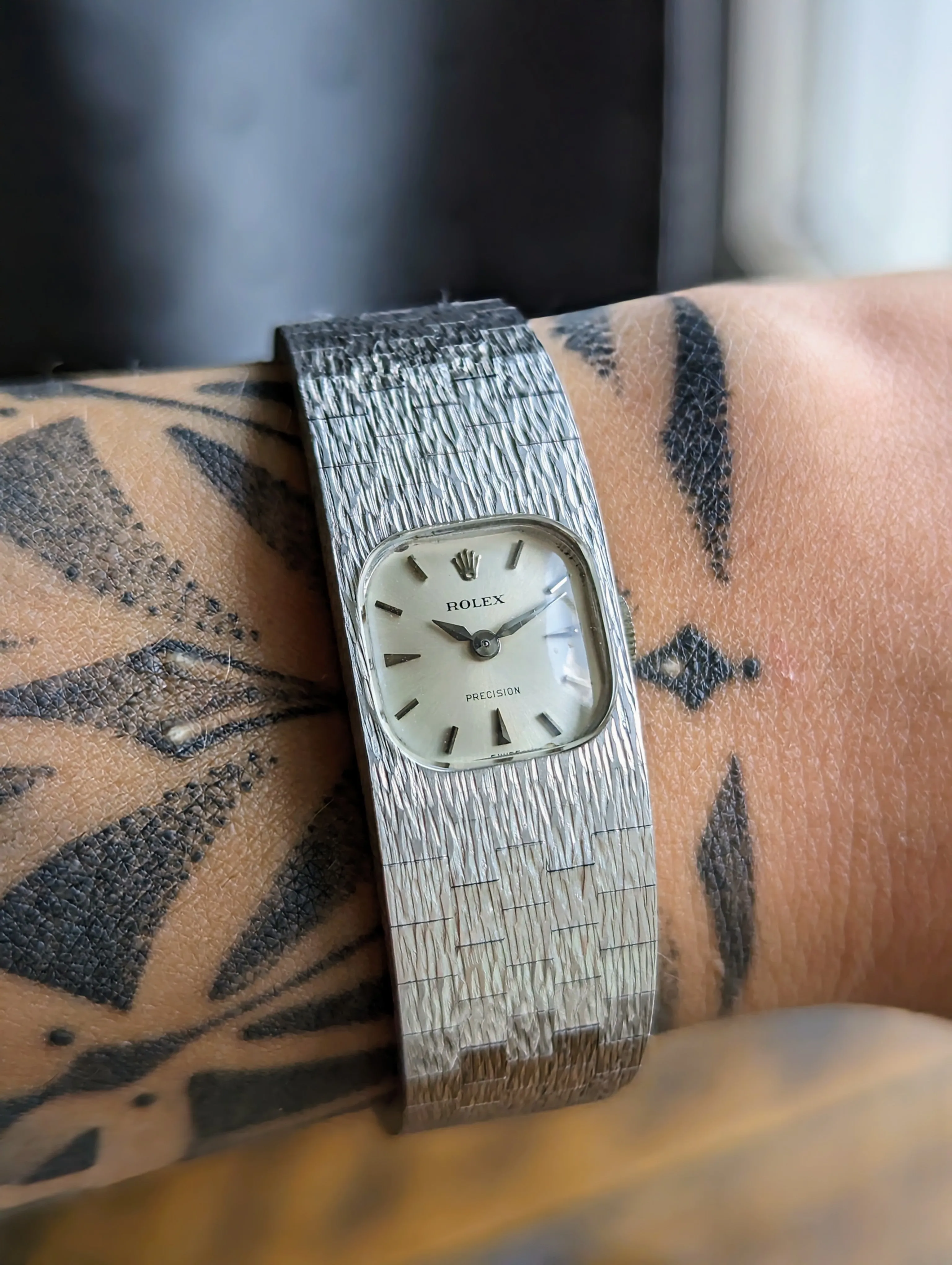 Ladies Rolex 18kt white gold