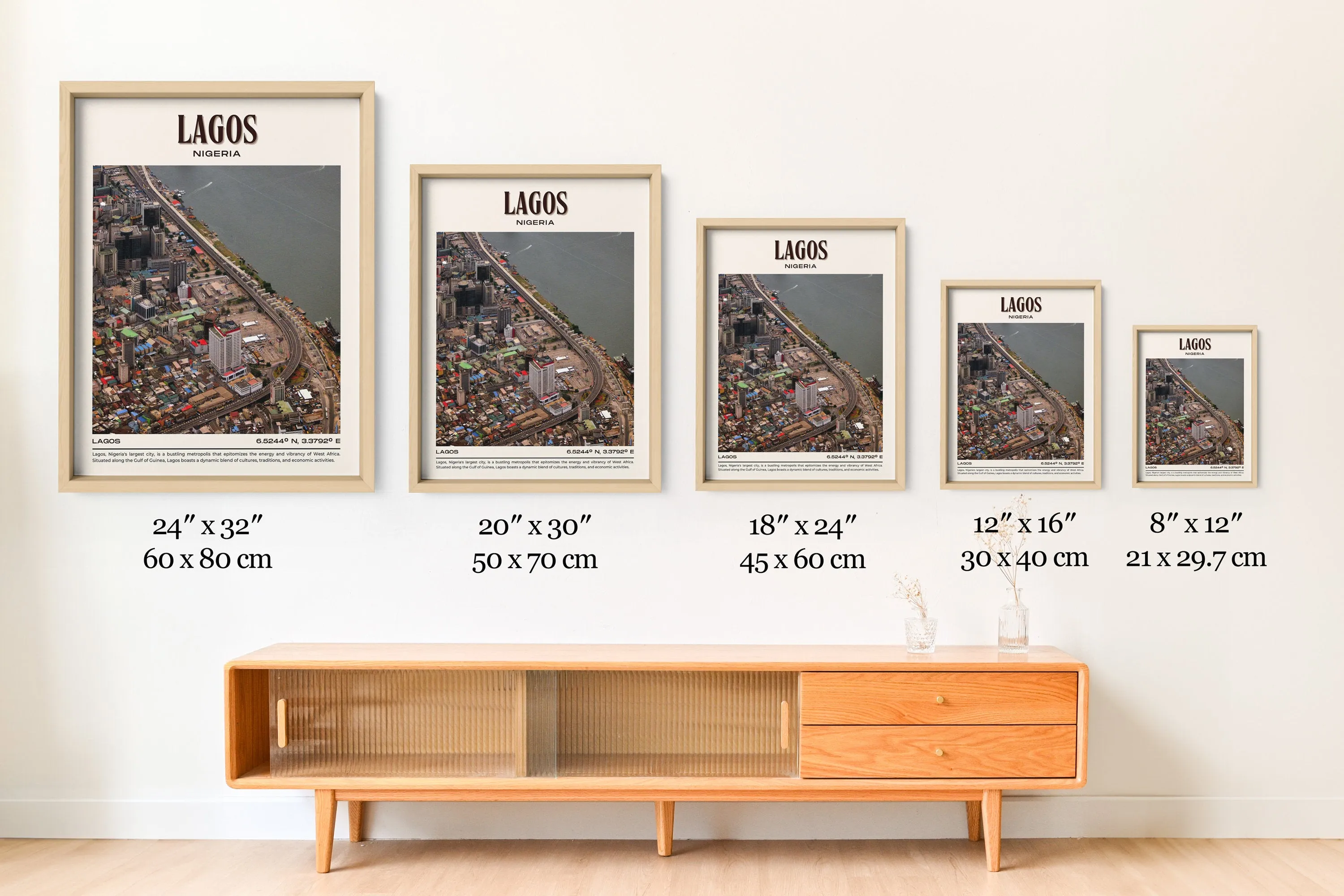 Lagos Vintage Wall Art, Nigeria