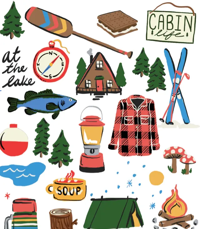 Lake Life Gift Wrap