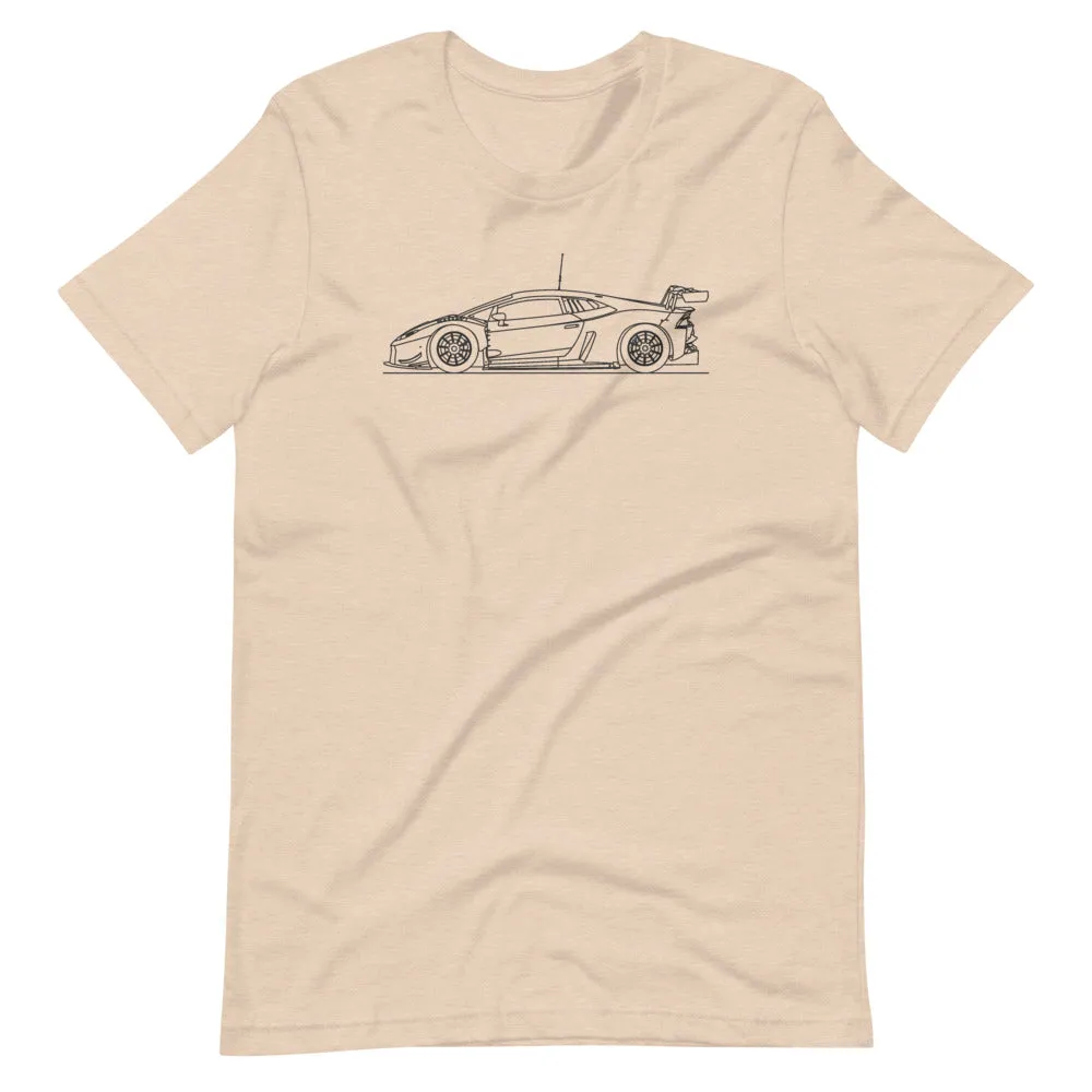 Lamborghini Huracán GT3 outline T-shirt