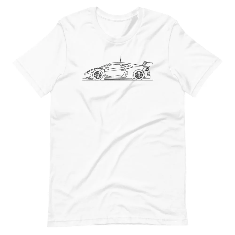 Lamborghini Huracán GT3 outline T-shirt