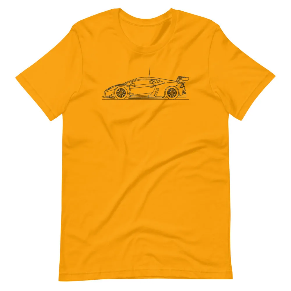 Lamborghini Huracán GT3 outline T-shirt