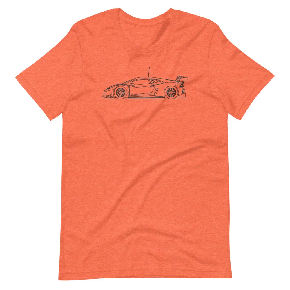 Lamborghini Huracán GT3 outline T-shirt
