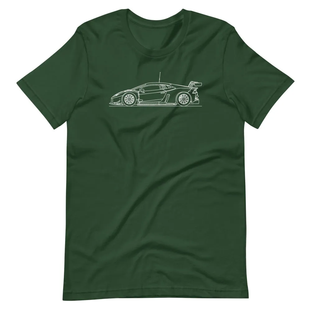 Lamborghini Huracán GT3 outline T-shirt