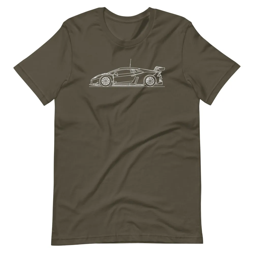 Lamborghini Huracán GT3 outline T-shirt
