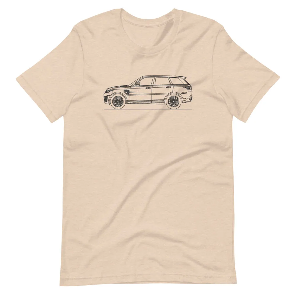 Land Rover Range Rover Sport SVR Outline T-shirt
