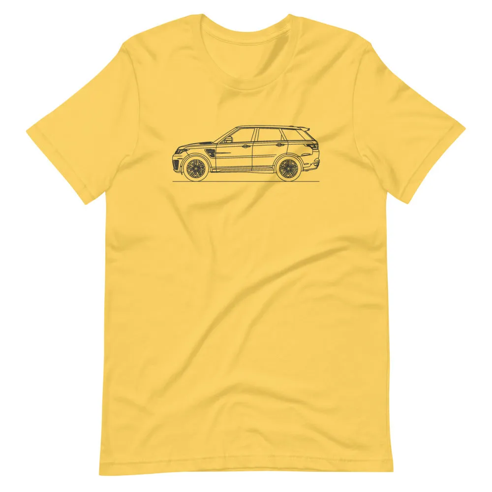 Land Rover Range Rover Sport SVR Outline T-shirt