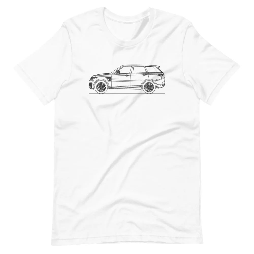 Land Rover Range Rover Sport SVR Outline T-shirt