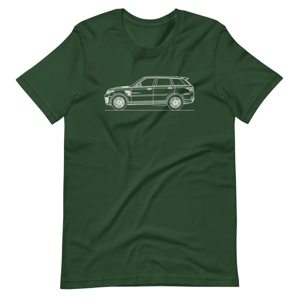 Land Rover Range Rover Sport SVR Outline T-shirt