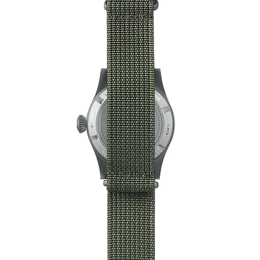 LANDMASTER - 100M Waterproof Titanium Automatic Field Watch | Green