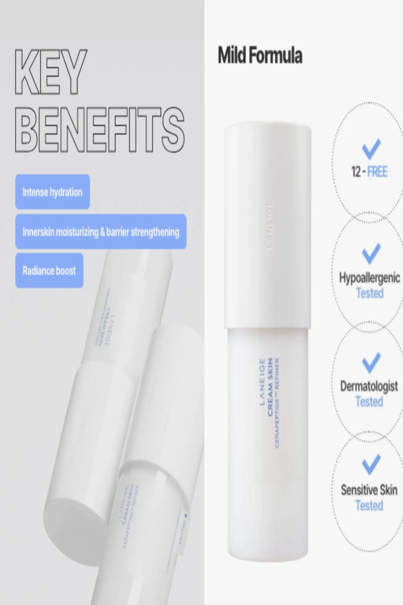 Laneige - Cream Skin Cerapeptide Refiner Cream Toner MINI