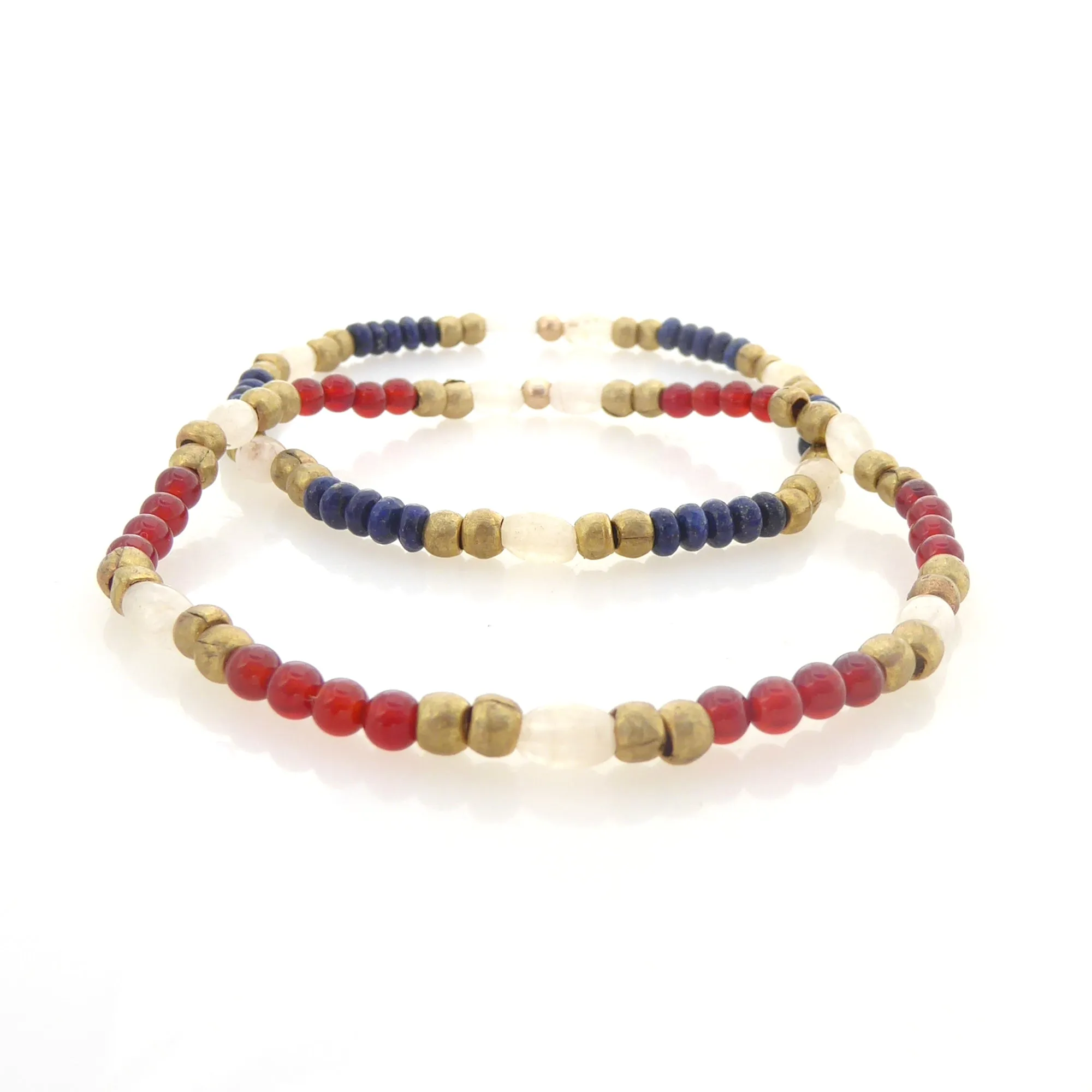Lapis lazuli bracelet set
