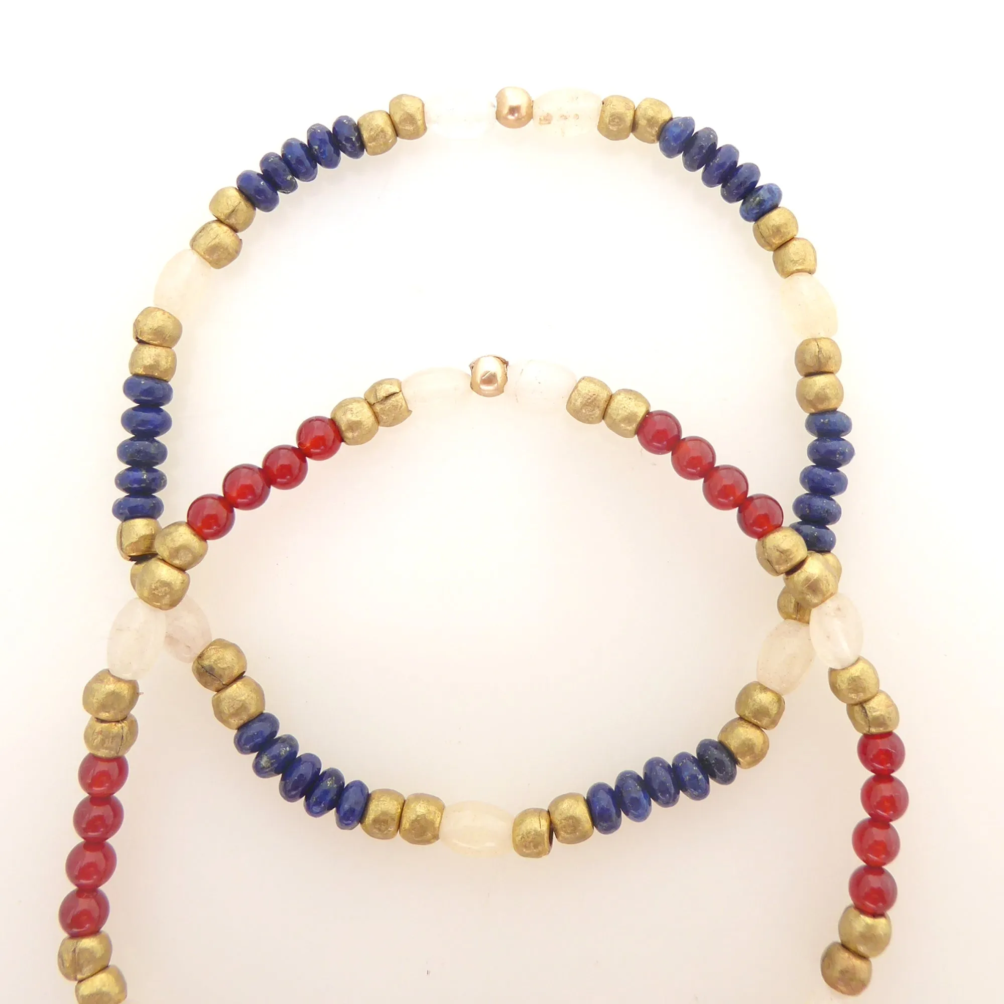 Lapis lazuli bracelet set