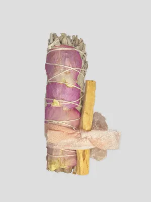 Large Rose & Rose Quartz Bundle