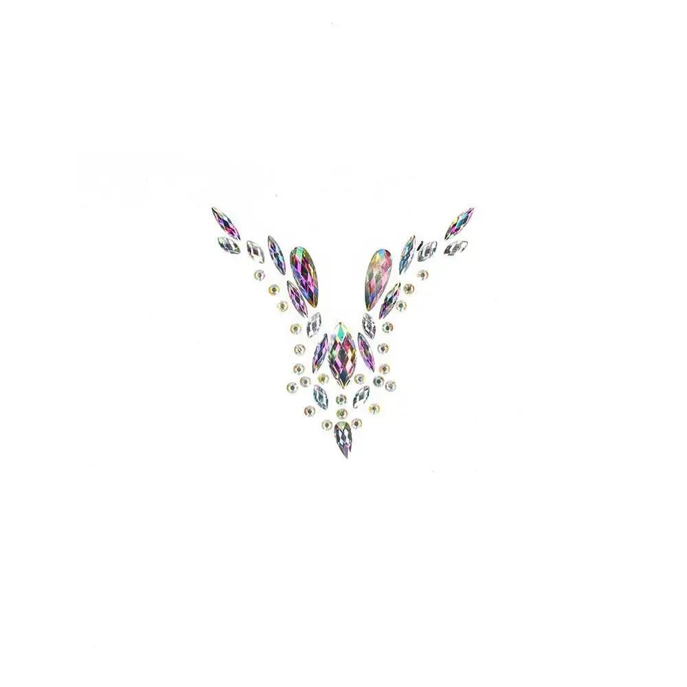 Le Desir Dazzling Deepv Cleavage Bling Sticker