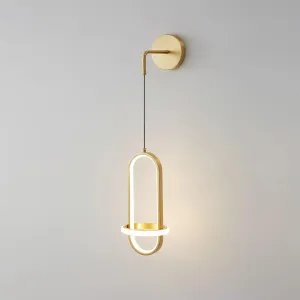 LED Oval Wall Lamp