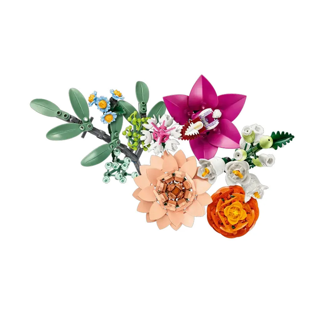LEGO Botanicals Pretty Pink Flower Bouquet - 10342