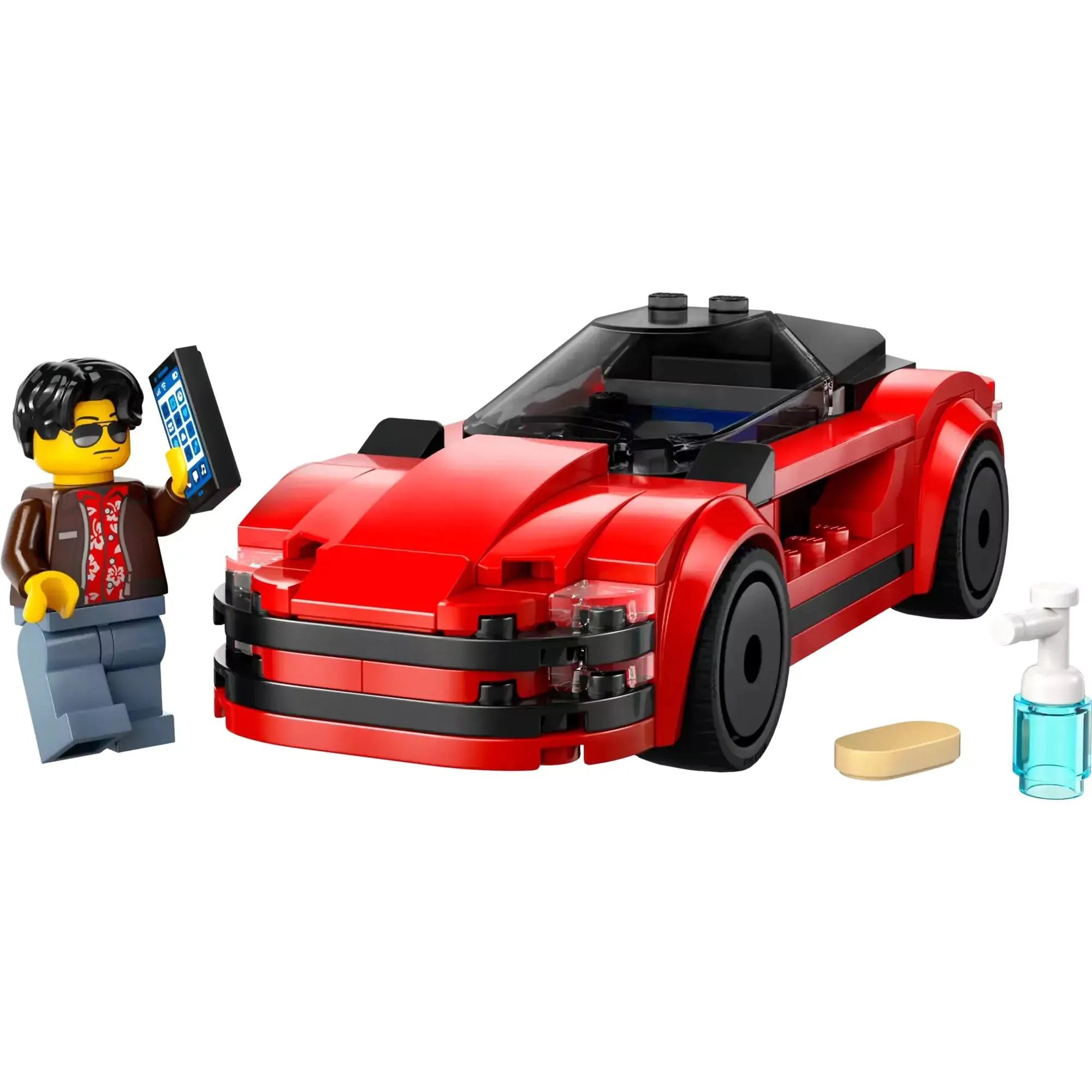 LEGO City Masina sport rosie 60448, 109 piese