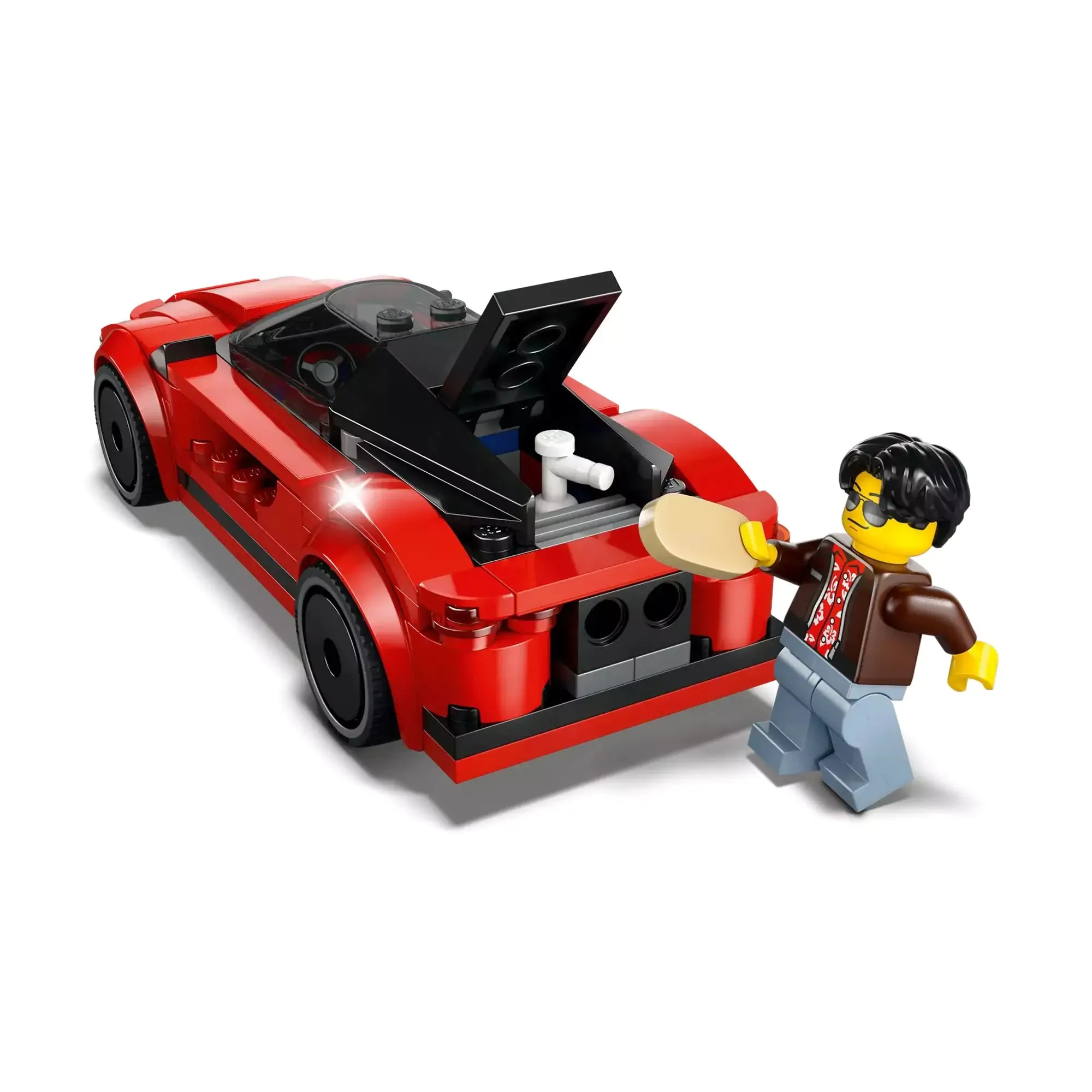 LEGO City Masina sport rosie 60448, 109 piese