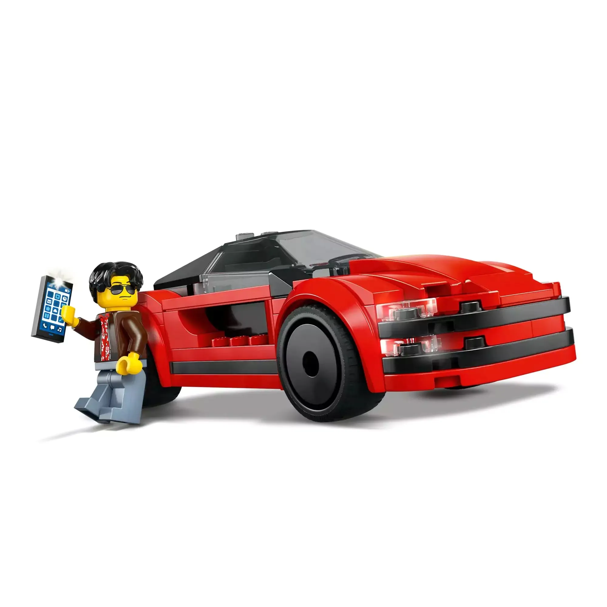 LEGO City Masina sport rosie 60448, 109 piese