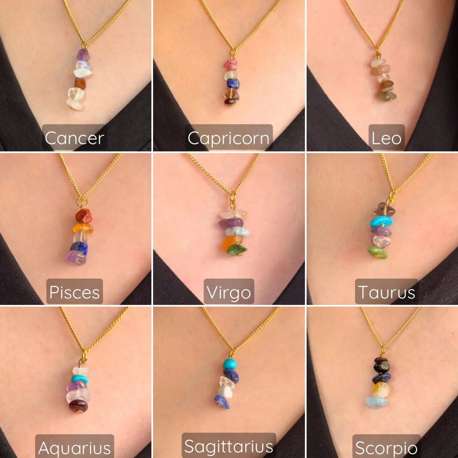 Leo Sign Minimalist Necklace