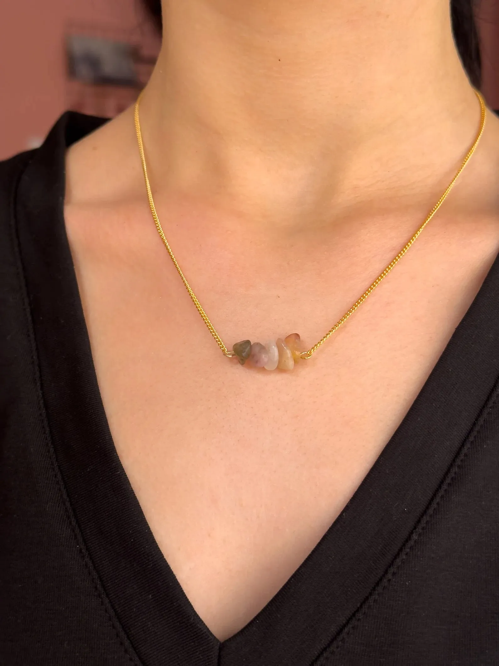 Leo Zodiac Bar Necklace