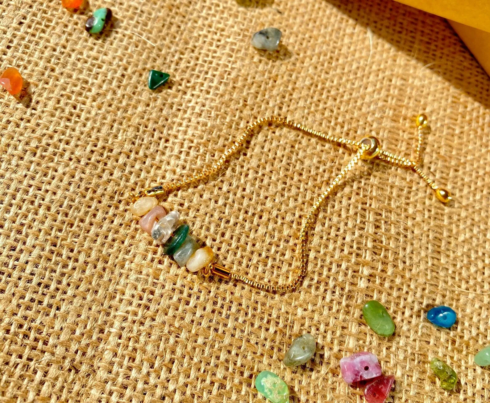 Leo Zodiac Gemstone Bracelet
