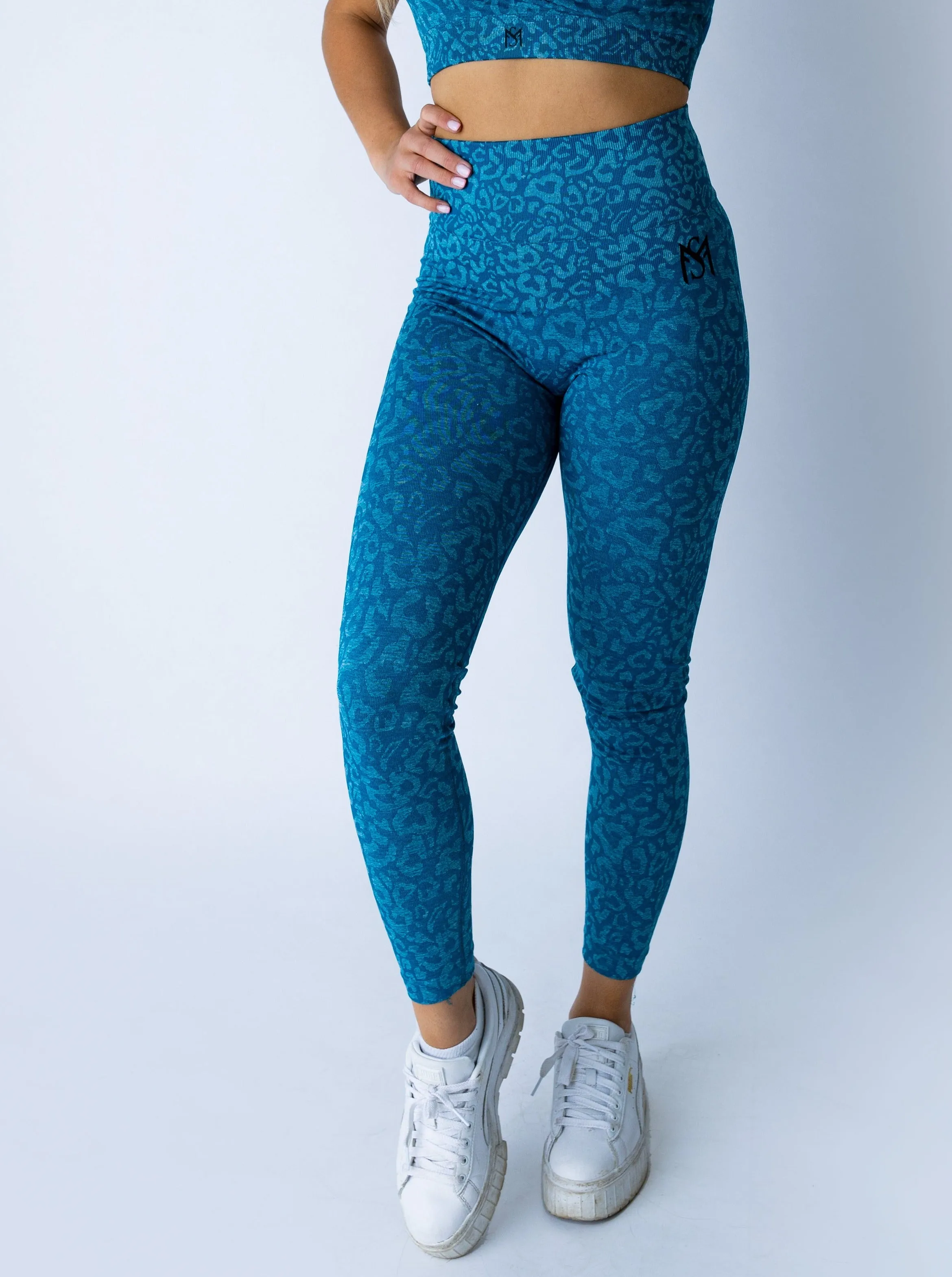 Leopard Collection Blue Set