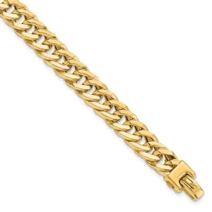 Leslies 14k Yellow Gold Polished Men's Bracelet