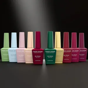 LGND Gel Polish 0.5 oz. - #LG5081 - #LG5090 = 10 Colors by Chaun Legend
