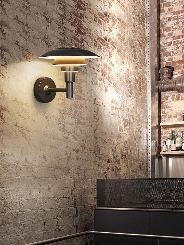 LI Retro Glass Wall Lamp