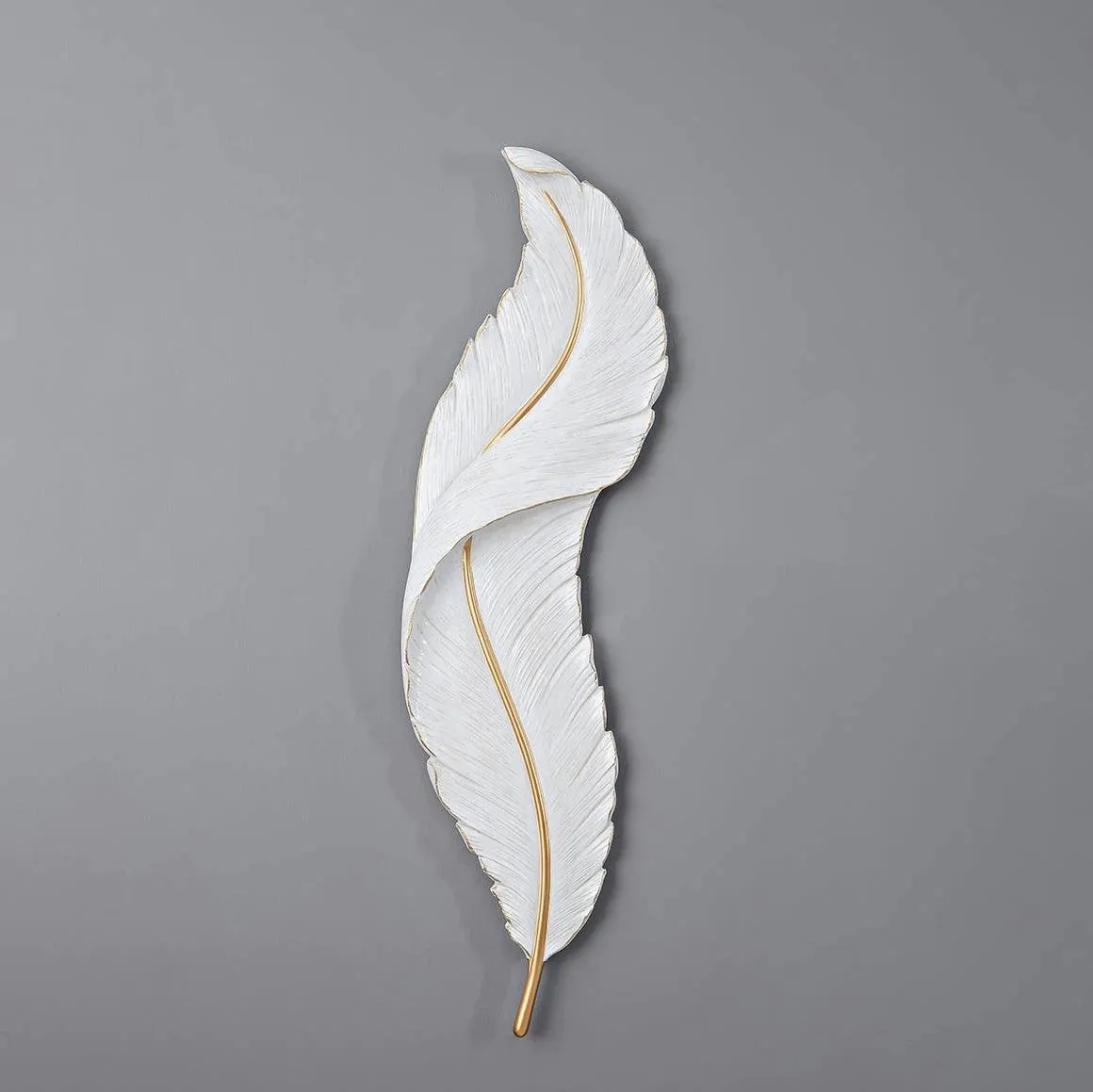 Light Luxury Feather Wall Lamp
