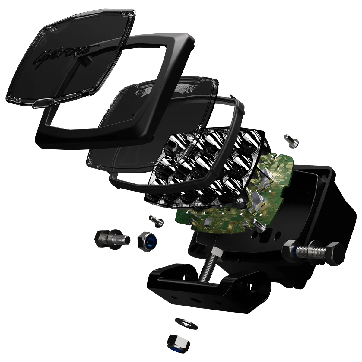 Lightforce STRIKERLEDPK Striker LED Twin Pack Driving Light Professional Spotlight