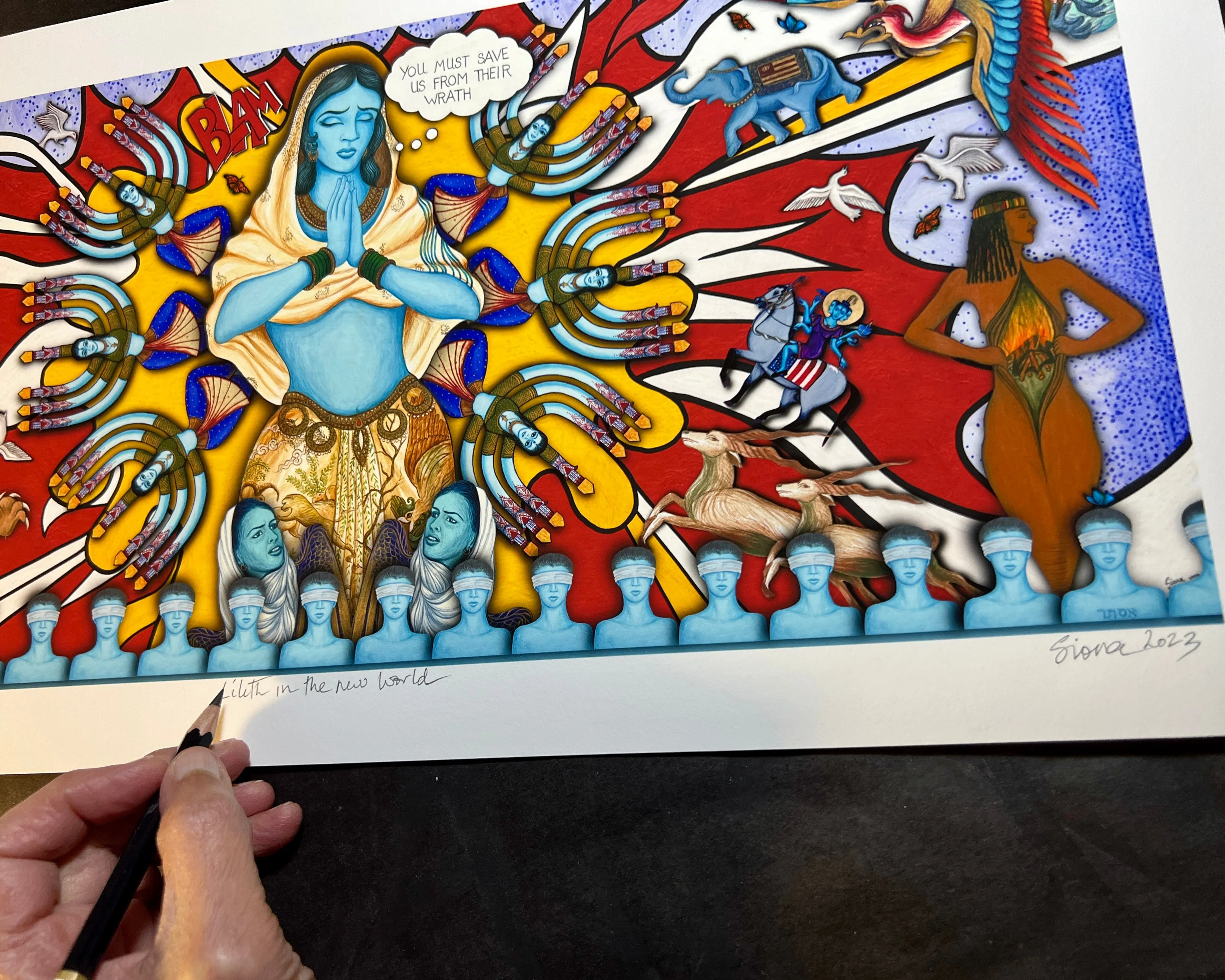 Lilith in the New World - Giclee Print