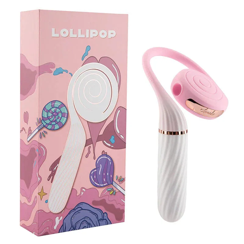 Lollipop Clitoral & Internal Stimulator - Pink