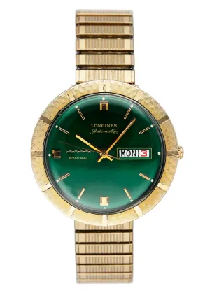 Longines Admiral 5 Star Green Dial Watch
