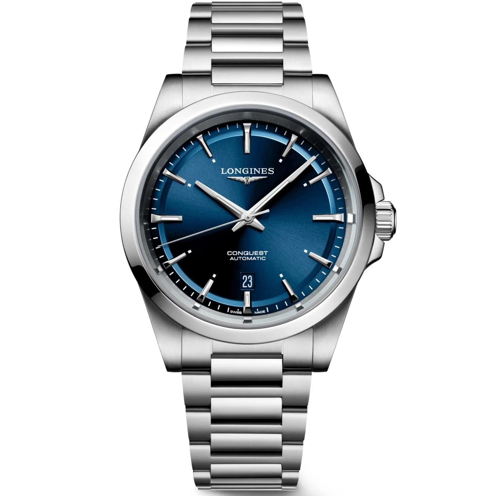 LONGINES CONQUEST 2023 41mm Blue Automatic Steel L3.830.4.92.6