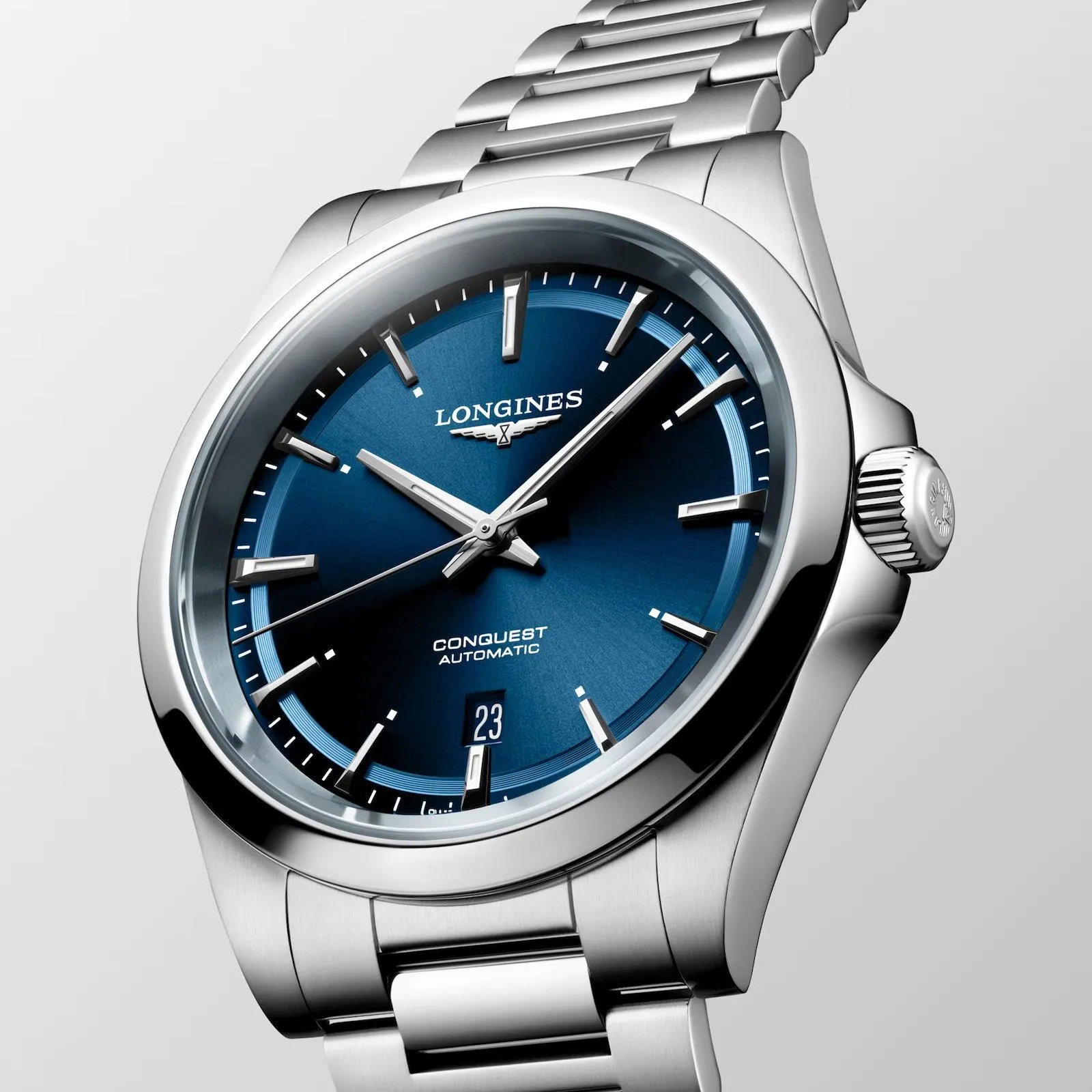 LONGINES CONQUEST 2023 41mm Blue Automatic Steel L3.830.4.92.6