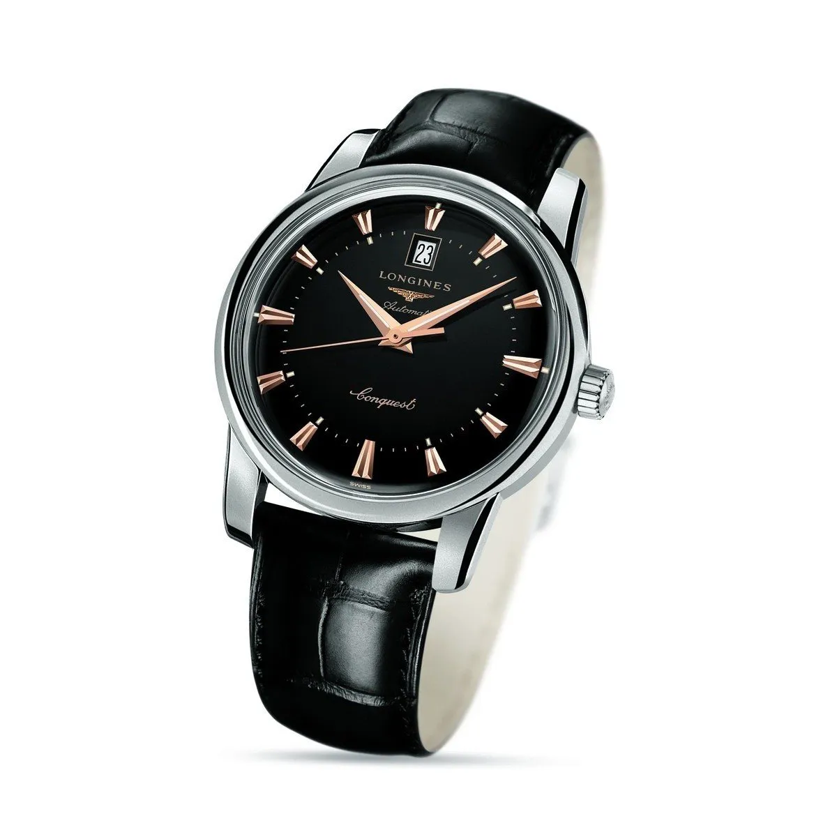 LONGINES CONQUEST HERITAGE 40mm Automatic Steel L1.645.4.52.4 watch