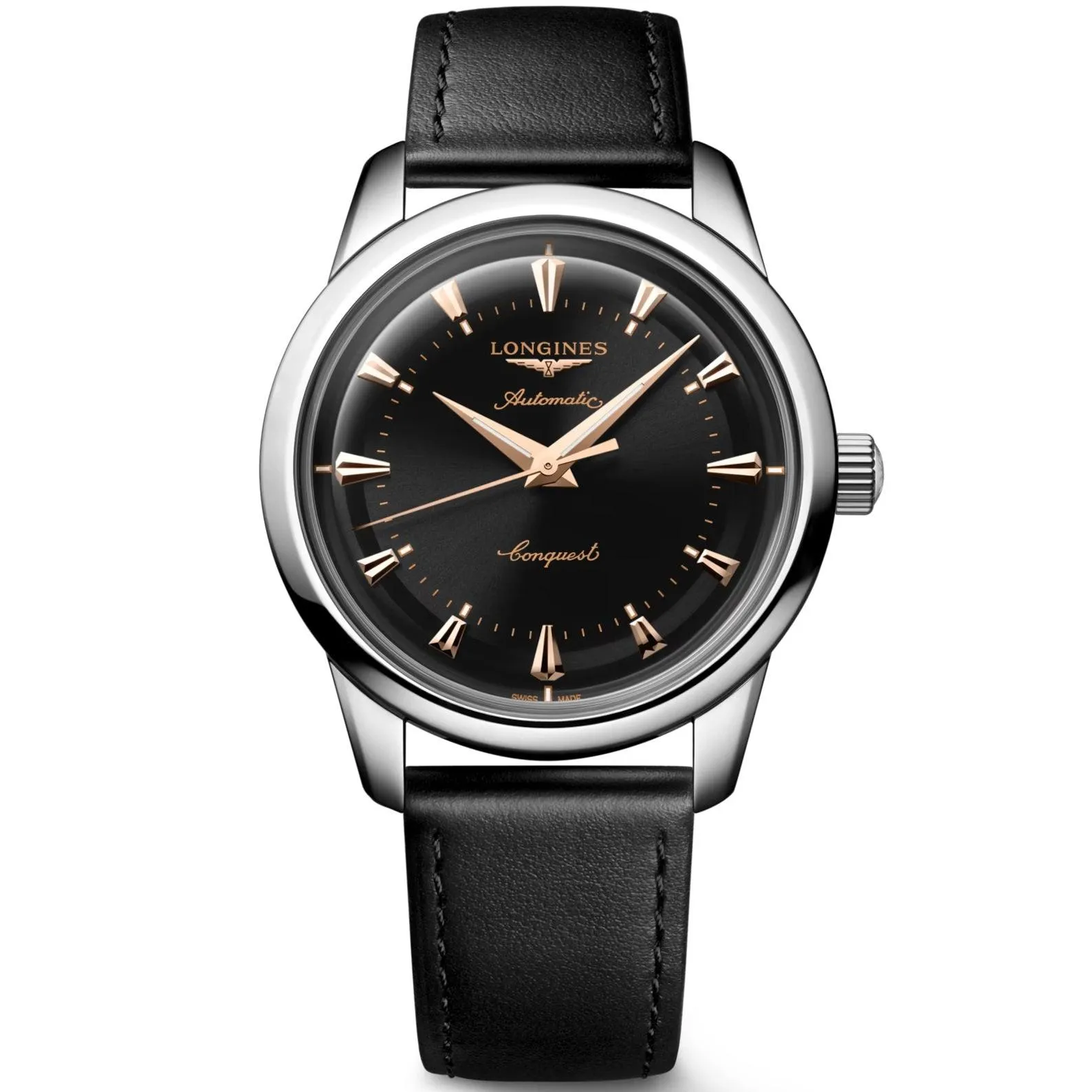 LONGINES CONQUEST HERITAGE 40mm Automatic Steel L1.650.4.52.2