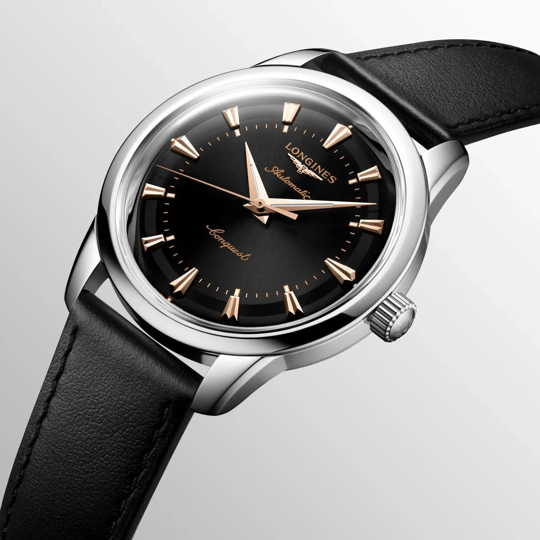 LONGINES CONQUEST HERITAGE 40mm Automatic Steel L1.650.4.52.2