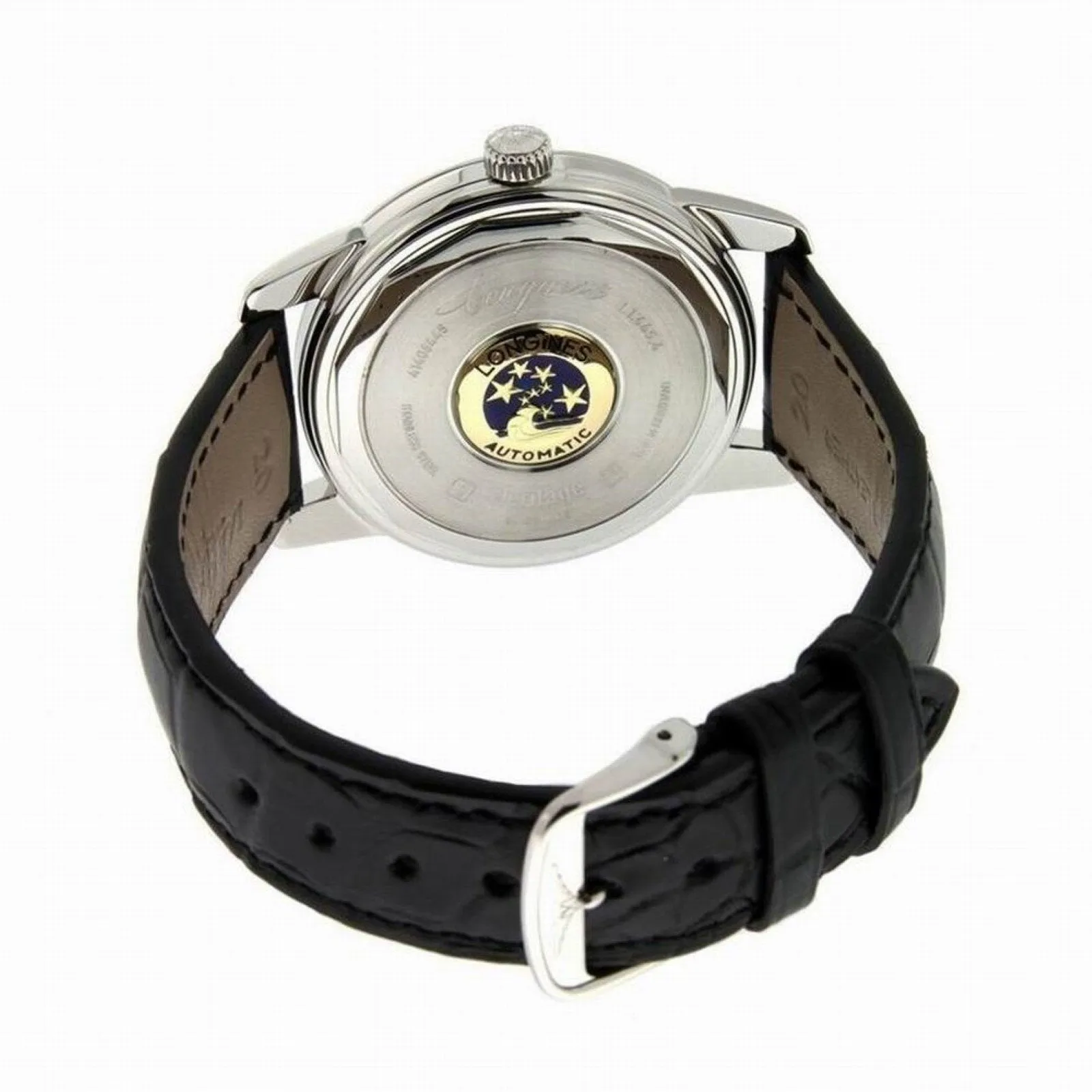 LONGINES CONQUEST HERITAGE WATCH 40MM AUTOMATIC SILVER STEEL L1.645.4.75.4