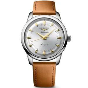 LONGINES CONQUEST HERITAGE WATCH 40MM AUTOMATIC SILVER STEEL L1.650.4.72.2