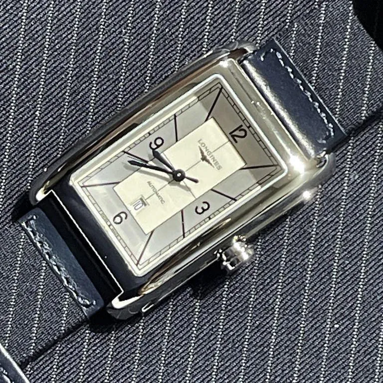 LONGINES Dolcevita watch 27x43mm Automatic Silver Steel L5.757.4.73.8