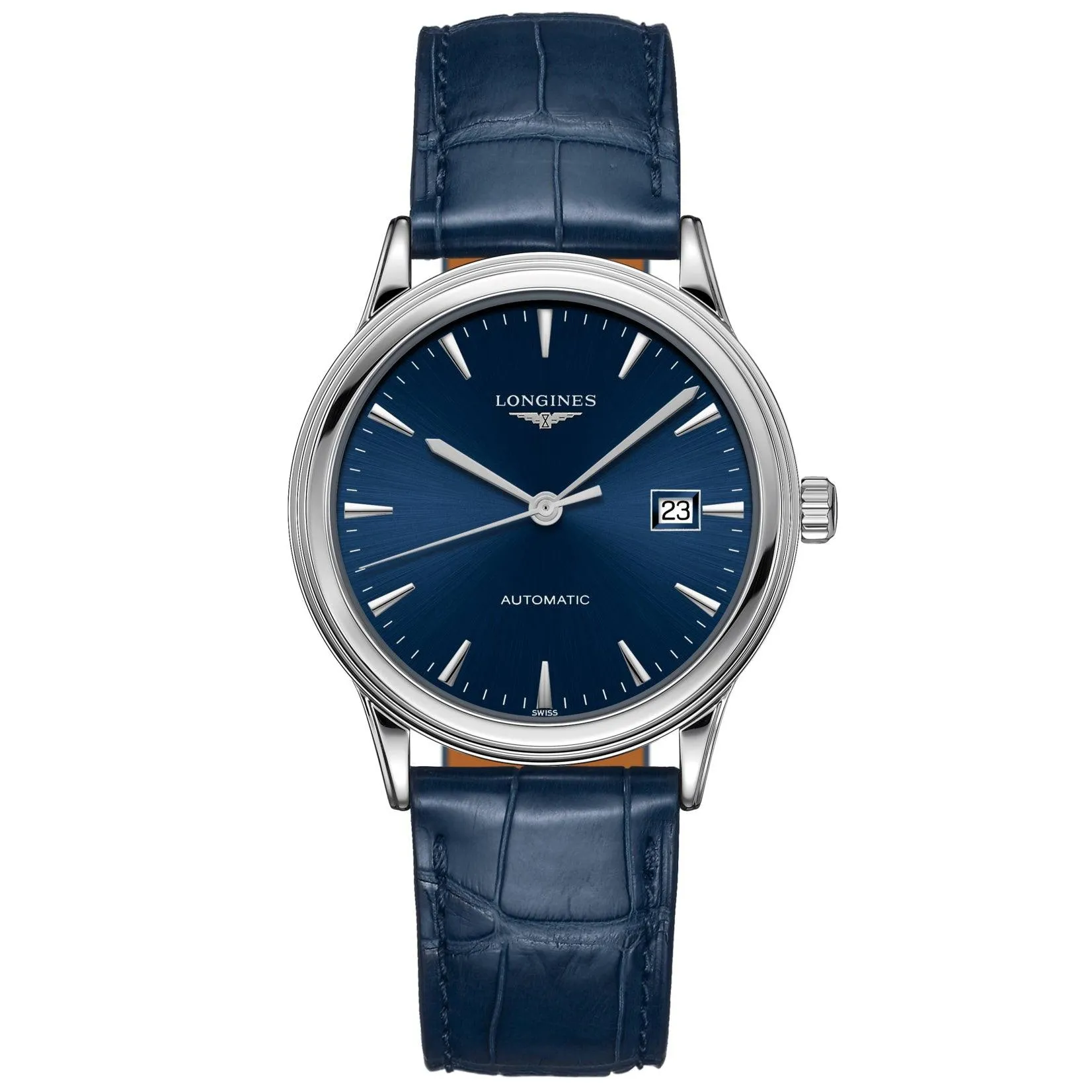 LONGINES FLAGSHIP WATCH 40MM Blue Automatic Steel L4.984.4.92.2
